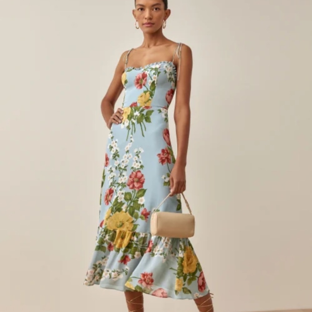 Reformation Enya Midi Dress - Florist